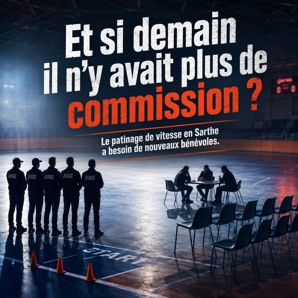 La commission de patinage de vitesse a besoin de vous